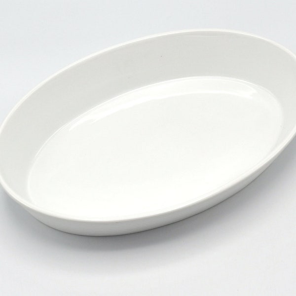 Auflaufform Backform Lasagneform Porzellan oval 27cm 1,3L Christo PM314-K