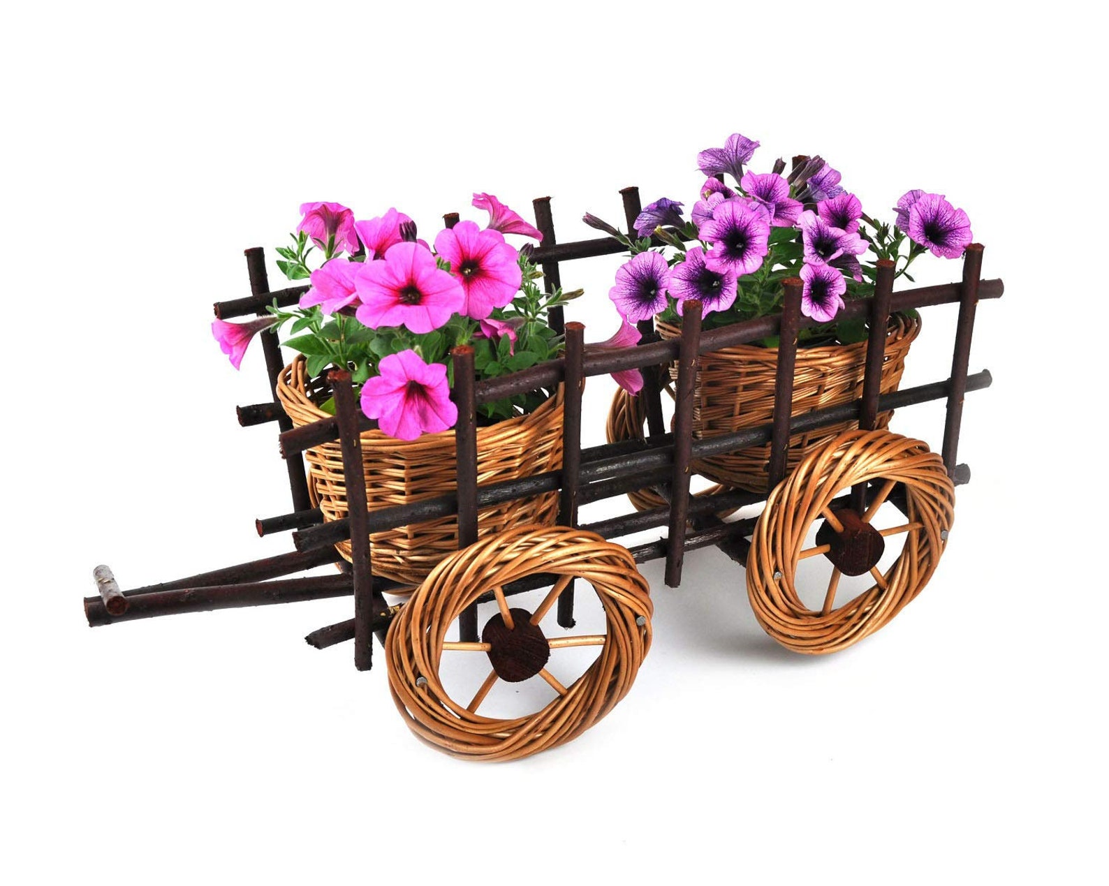 MyBer® carro de flores Maceta flor Maceta Jardín decoración | Etsy