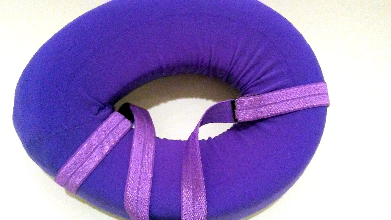 CNH Ear Donut Pillow Purple Etsy