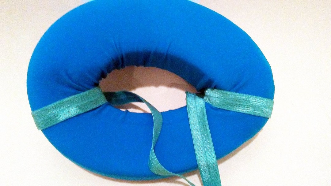 CNH Ear Donut Pillow Turquoise Etsy