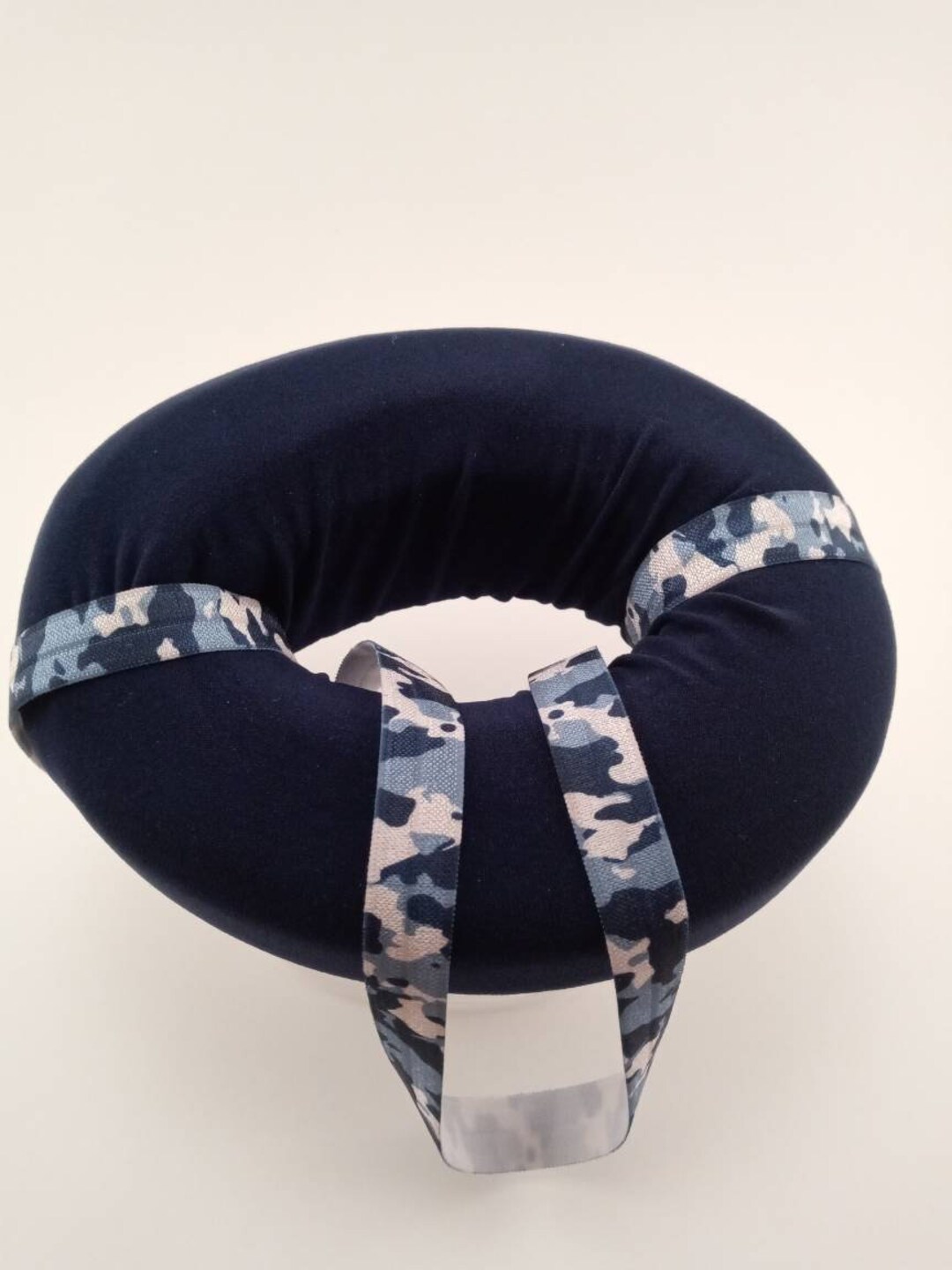 CNH Ear Donut Pillow Navy Camo Etsy