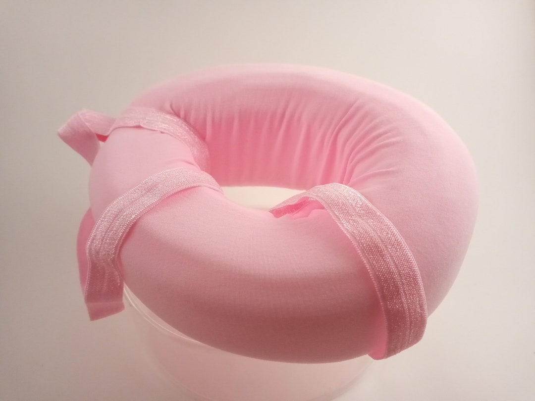 CNH Ear Donut Pillow Pink Etsy