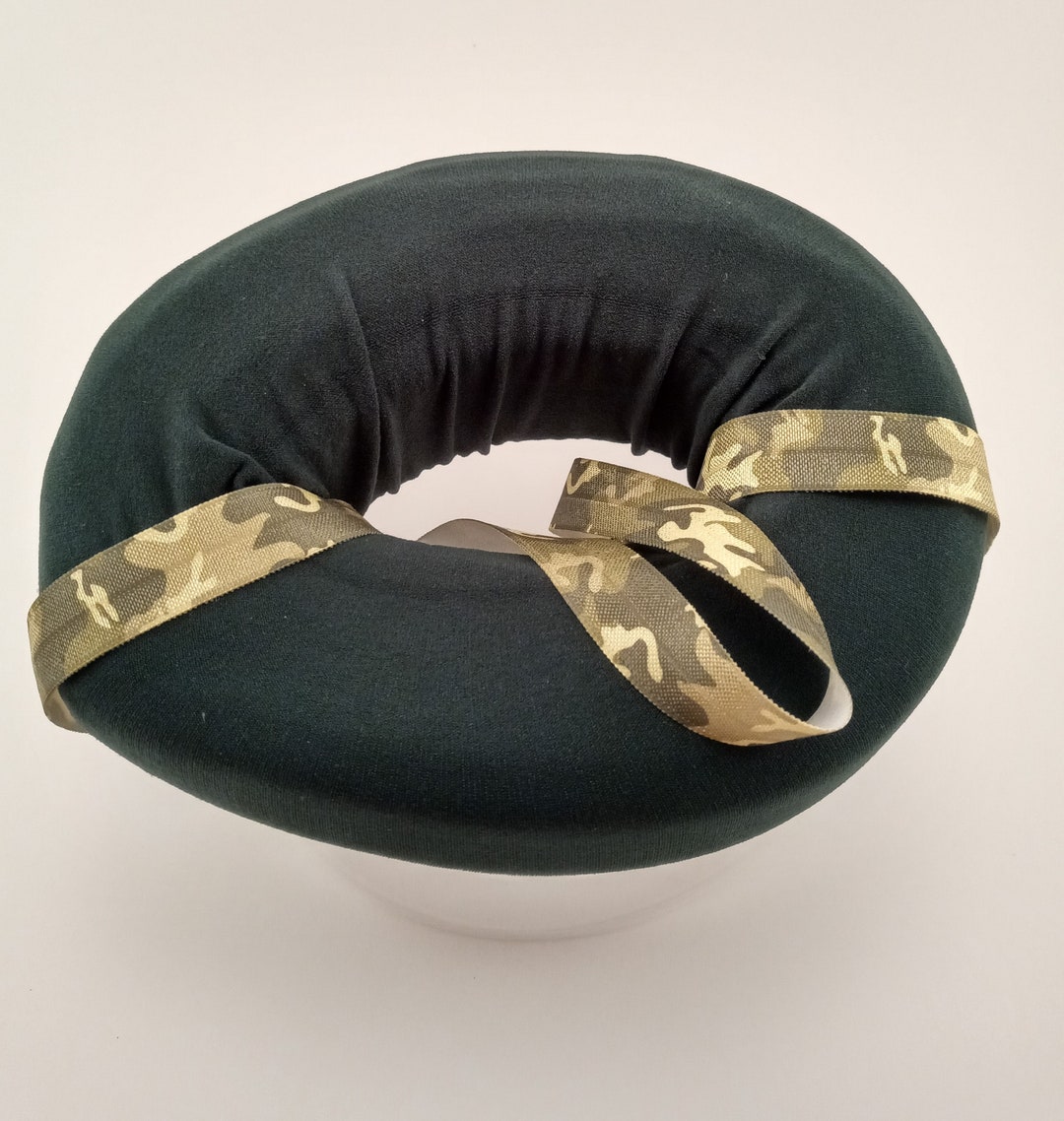 CNH Ear Donut Pillow Army Green Camo Etsy