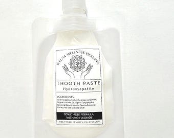 Hidroxyapatite, Colloidal Silver, Clove & Peppermint Toothpaste – No Fluoride