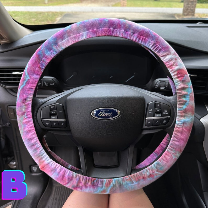 Tie Dye Steering Wheel Cover Etsy