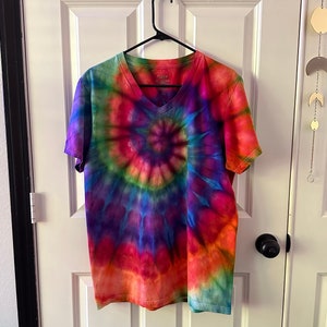 Spiral Green Tie Dye Women's Robe