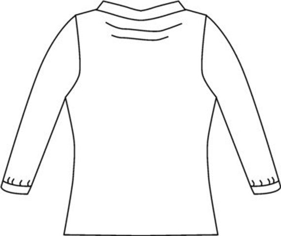 Shirt mit 34 Arm SCHNITTMUSTER Pdf Gr. 34-52 QUICK/&EASY