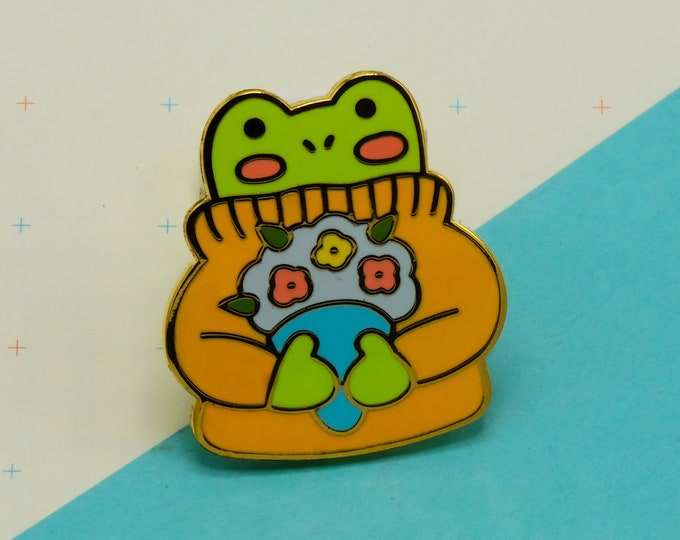 Froggy Pin by Asia Kang