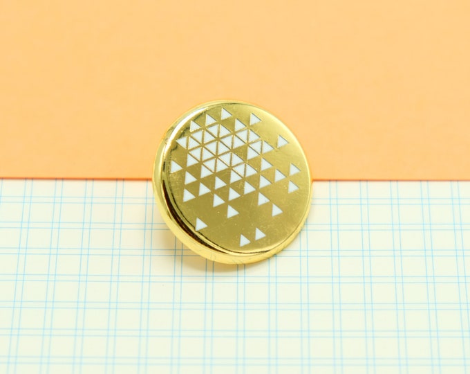 Tiny Triangles Pin