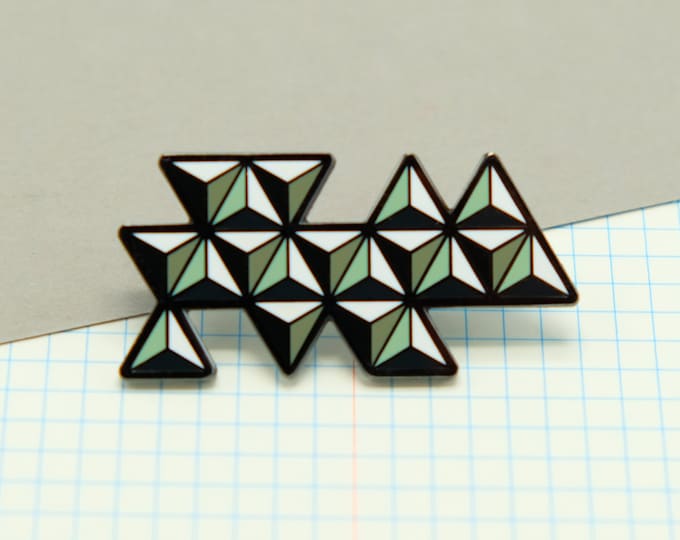 Dymaxion Dome Pin