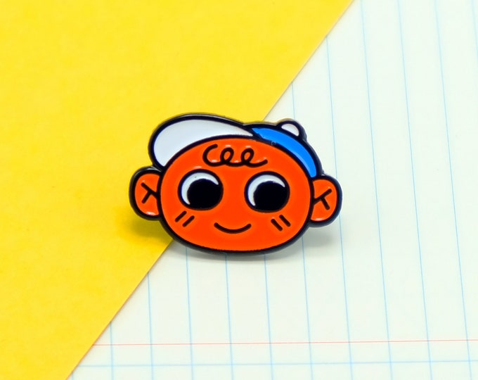 Lil' Guy Pin by Jackie Ferrentino