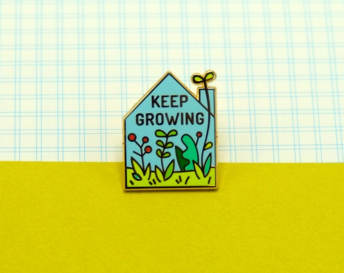 Keep Growing Pin