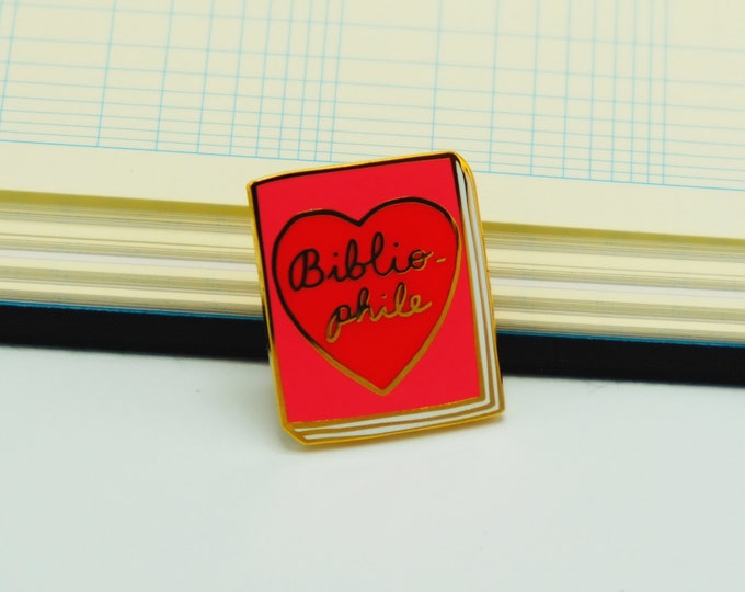 Bibliophile Pin