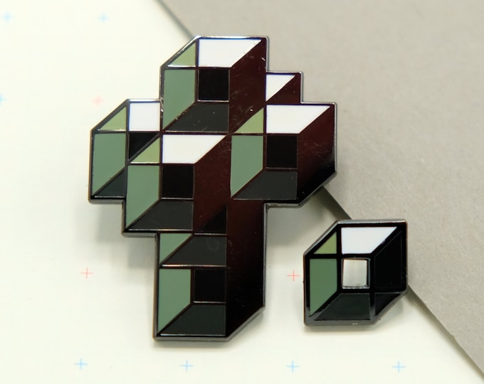 Hypercube + cube pin set