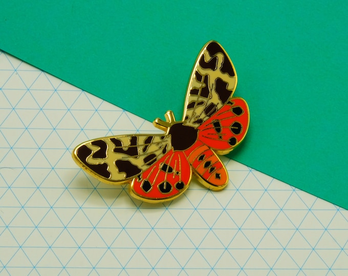 Tiger Moth Pin