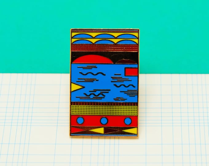 Sunset Pin by Hannah Waldron