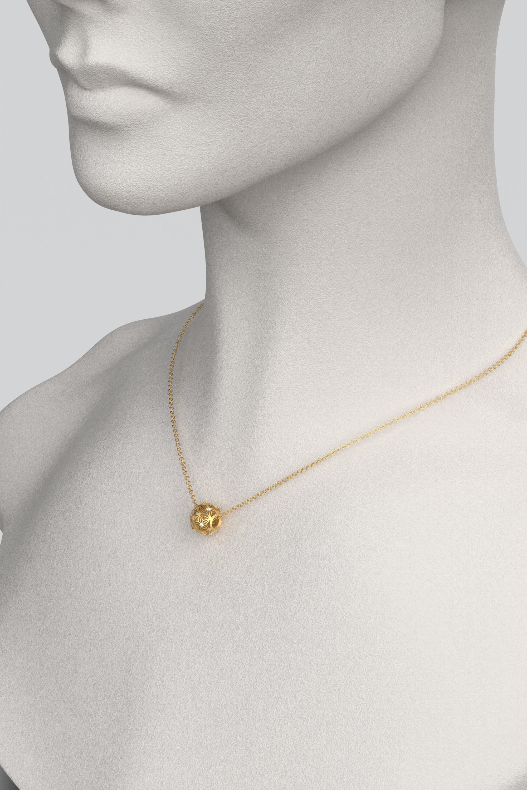 【HYERES LOR】22SS★ Colombed'Or STONE ball chain necklace HYERES LOR】22SS☆ Colombed'Or STONE ball chain necklace