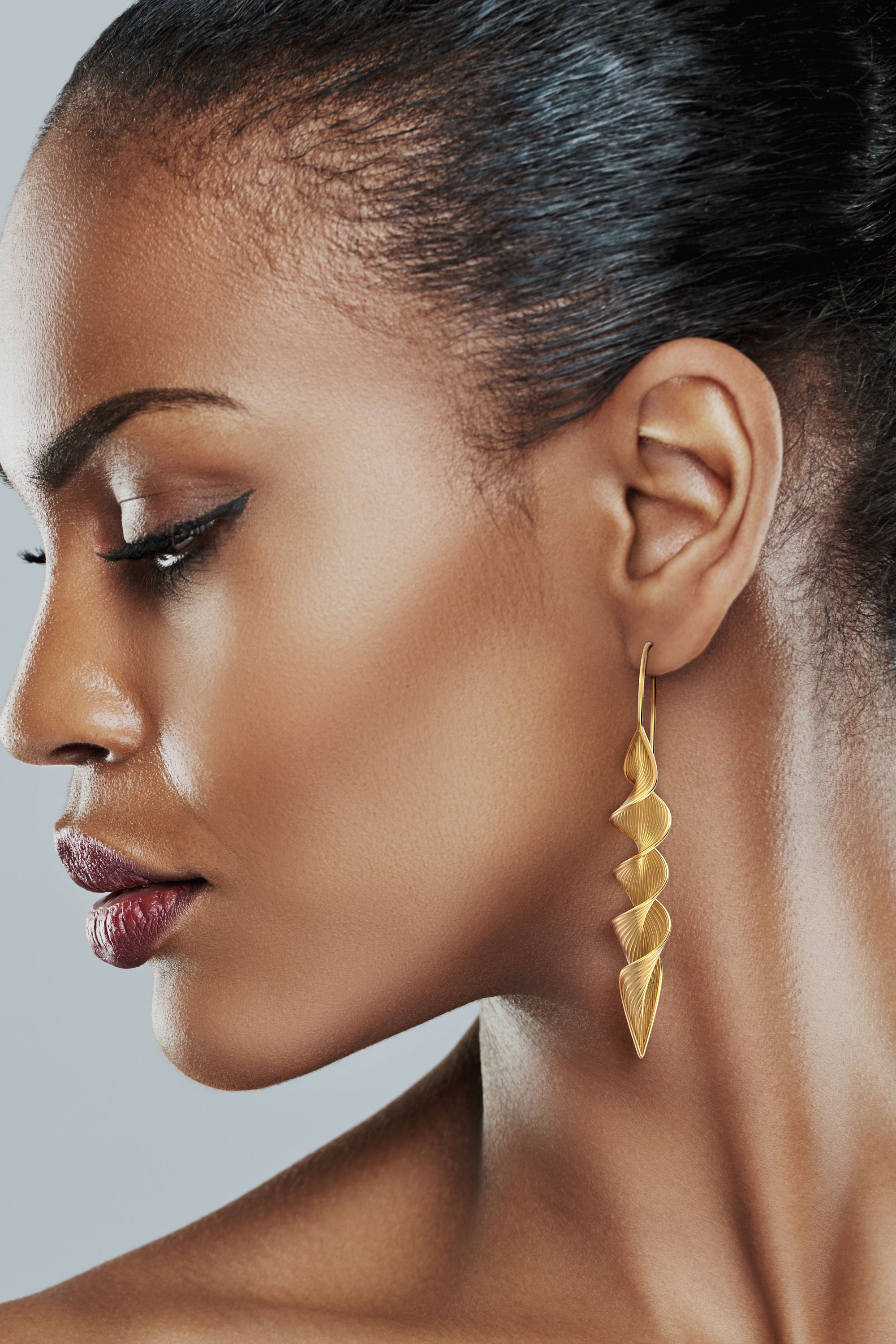 Italian gold jewelry 18k solid gold earrings. Made in Italy Etsy