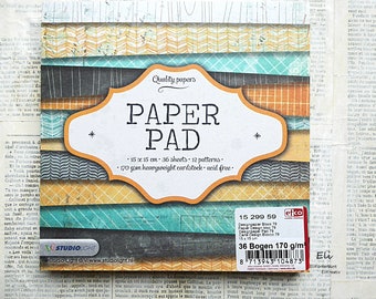 Paper Pad Designpapier Studio Light #79 - 15x15cm - 36 Blatt - 170gsm - #6118