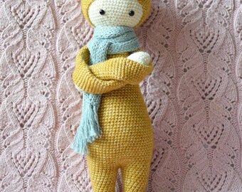 Bina the Bear Honey Smile crochet doll