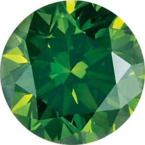 Wholesale Natural Green Diamond ! Fancy Green Color Round Brilliant Cut Diamond ! 3.00 MM Size VS Clarity Loose Diamond ! Natural Diamonds