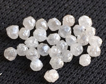 コンゴ産原石ダイヤモンドキューブ：10.00カラットのミックスカラー