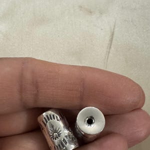 Silverpärlor, sterlingsilverpärlor, 925 silverpärlor, fatpärlor, 925 fatpärla, sterlingsilver fatpärla, silver fatpärla, fatpärla bild 10