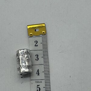 Silverpärlor, sterlingsilverpärlor, 925 silverpärlor, fatpärlor, 925 fatpärla, sterlingsilver fatpärla, silver fatpärla, fatpärla bild 20