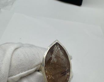 925 Silberring,Sterling Silberring,Rutilquarzring,Rutilquarzring,Rutilquarzring,Rutilquarzring