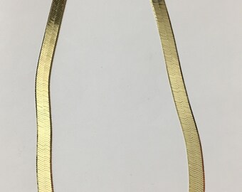 Visgraatketting, sterlingketting, 925 zilveren ketting, vermailketting, zilveren visgraatketting, vermailketting visgraat