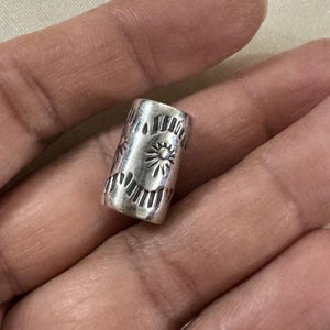 Silverpärlor, sterlingsilverpärlor, 925 silverpärlor, fatpärlor, 925 fatpärla, sterlingsilver fatpärla, silver fatpärla, fatpärla bild 9