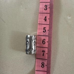 Silverpärlor, sterlingsilverpärlor, 925 silverpärlor, fatpärlor, 925 fatpärla, sterlingsilver fatpärla, silver fatpärla, fatpärla bild 12
