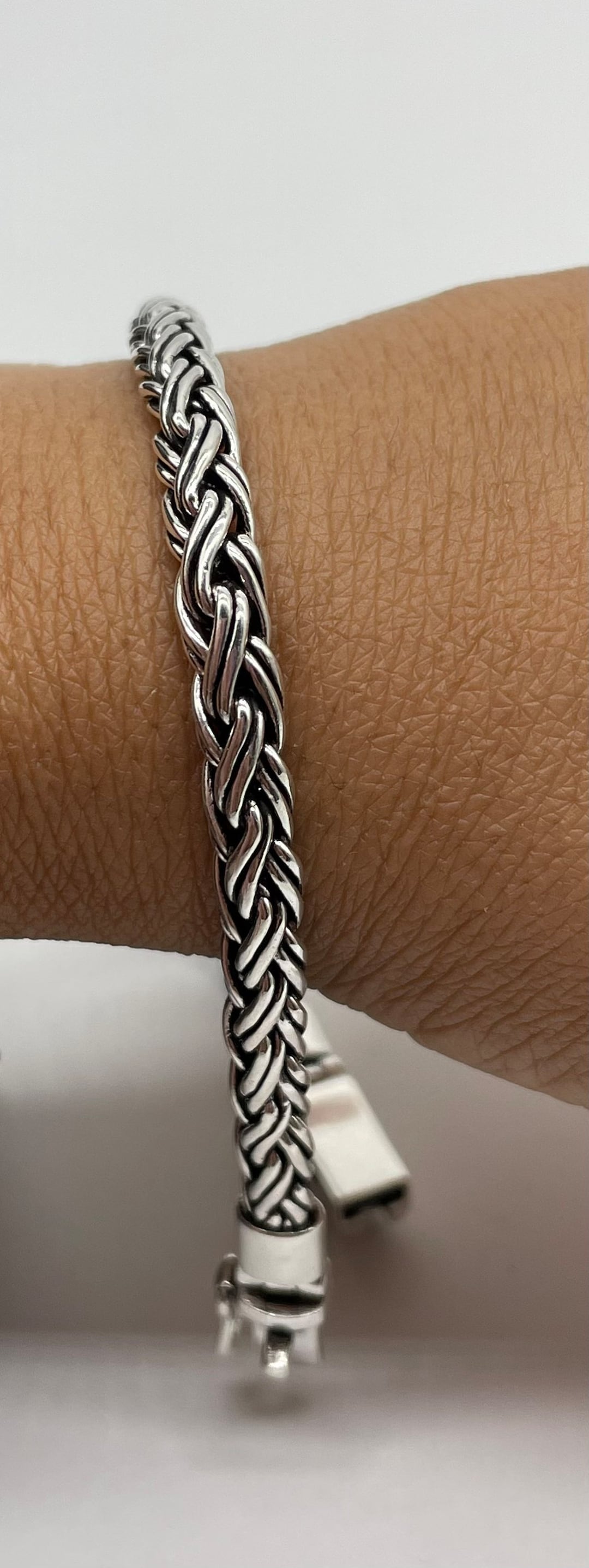 バリスタイルブレスレット、スターリングシルバーバリスタイル