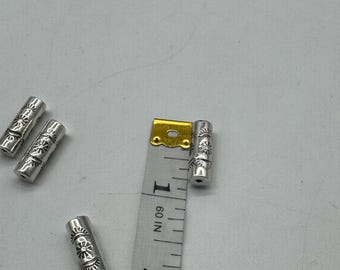 Perles en argent,perles en argent sterling,perles en argent 925,perles tonneau,perles tonneau 925