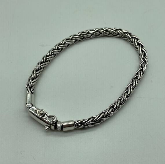 バリスタイルブレスレット、スターリングシルバーバリスタイル