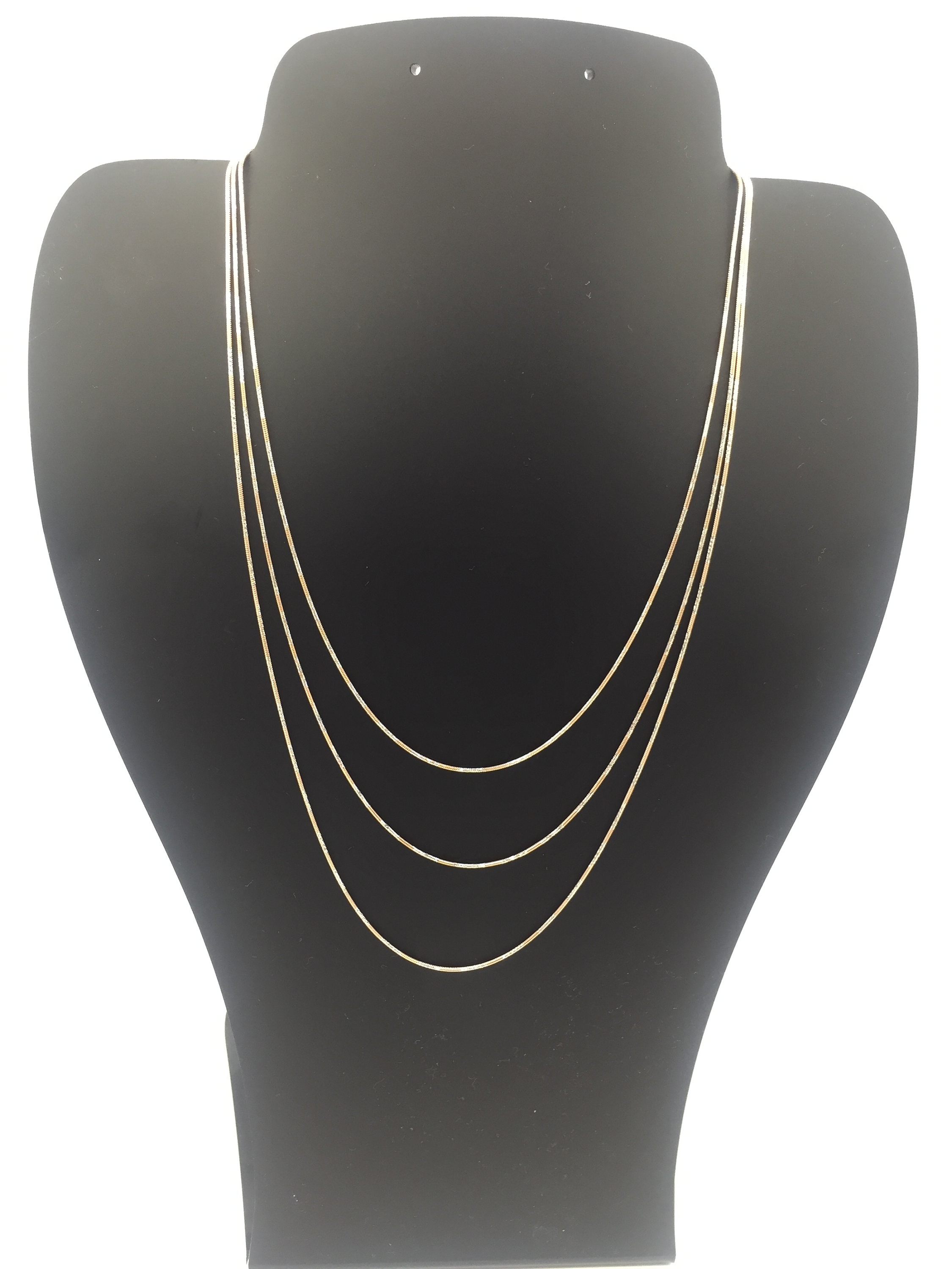 ネックレス・ペンダント TATIANA SILVER925 Flat bold Snake Chain Necklace NZ2038 Sterling Silver Gorgeous Flat Snake Chain Necklace 18.0