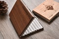 Personalized Cigarette Case, Wood Cigarette Box, Metal Cigarette Holder, Custom Gift, Christmas Gifts, Father Gift, Unique Gift for him/her