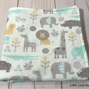 Lovey blanket, animal blanket, flannel blanket, minky blanket, blanket for girl, blanket for boy, security blanket,  lovey baby blanket