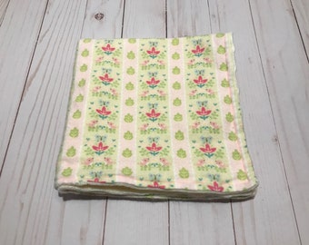 Delizioso appartamento ben coperta, coperta di fiori, flanella coperta, coperta minky, piccola coperta per ragazza, coperta di sicurezza