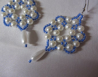 Pearl earrings