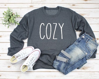 the cozy sweatshirt