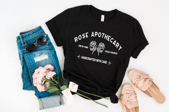 Women's ROSE APOTHECARY Tee T-Shirt Graphic Tee Plus Size Tee t-shirts,  avail S-4XL 3X 3XL 4X 4XL 5XL