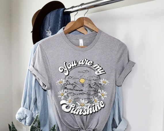 Women's You ARE MY SUNSHINE Motivational Affirmation Mental Health Positivity Encouragement Graphic Tee T-Shirt Plus Size 3X 3XL 4X 4XL 5XL