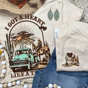 Women&#39;s TRUCK Country music Tee T-Shirt Graphic Tee Plus Size Tee t-shirts up to 3X 3XL 4X 4XL AVAIL