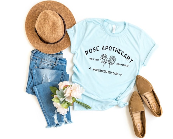 Women's ROSE APOTHECARY Tee T-Shirt Graphic Tee Plus Size Tee t-shirts, avail S-4XL 3X 3XL 4X 4XL
