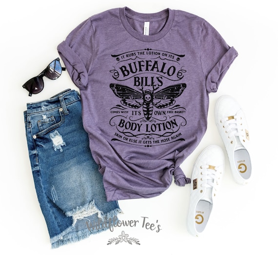 Women's BUFFALO Body Lotion Halloween Limited Tee T-Shirt Graphic Tee S - 3XL 4XL