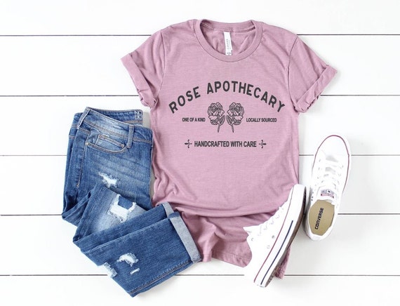 Women's ROSE APOTHECARY Tee T-Shirt Graphic Tee Plus Size Tee t-shirts, avail S-4XL 3X 3XL 4X 4XL