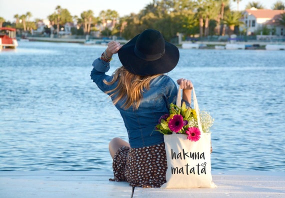 Tote Bag NO WORRIES Tote Bag, Gift Bag