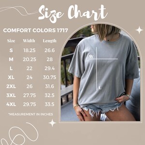 K&ouml;nnte beinhalten: Gr&ouml;&szlig;entabelle f&uuml;r T-Shirts in den Gr&ouml;&szlig;en S bis 4XL. Die Tabelle zeigt die Breite und L&auml;nge in Zoll f&uuml;r jede Gr&ouml;&szlig;e.