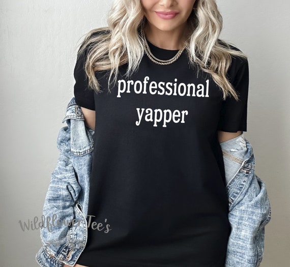 Women's PROFESSIONAL YAPPER Shirt Tee T-Shirt Graphic Plus sizes to 4XL 5XL